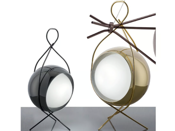 NOBODY - PMMA and iron floor lamp by Euroluce Lampadari - view 3